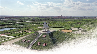 <p>　　　　中國灘羊之鄉(xiāng)——鹽池。</p>