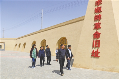 <p>　　李塬畔革命舊址。</p>