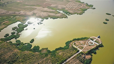 <p>　　　　天湖。（本版文圖均由中寧縣文化旅游廣電局提供）</p>