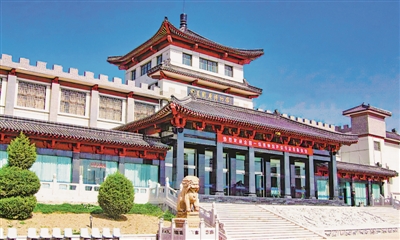 <p>　　　　固原博物館。</p>